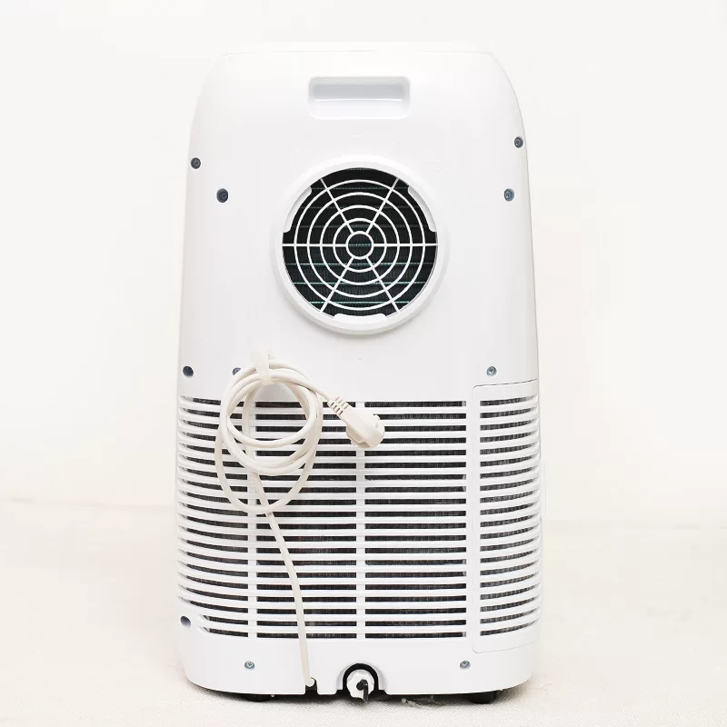 Unisex en størrelse ventilert enkelt rør bærbar kjølemiddelklimaanlegg med toppmontert digitalkontroll, avfukter, automatiske svinglameller og hjul Luvikno