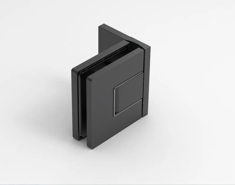 Nobiallo Pendeltürband 90° Glas-Wand Hebe-Senk – 50 kg, 8/10 mm ESG, Art.Nr. NOB044