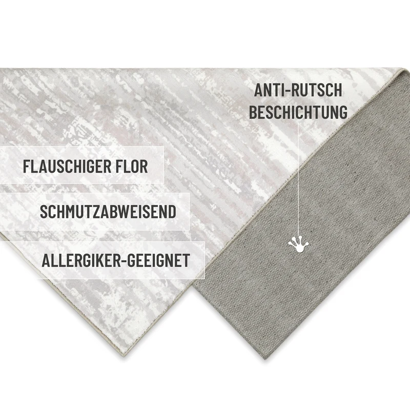Badteppich Greige "Mauri" WECONhome