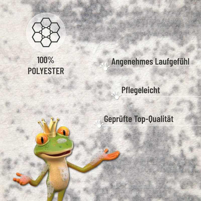 Badteppich Greige "Samu" WECONhome