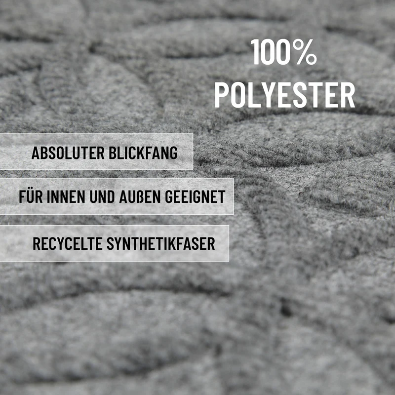 Fußmatte Hellgrau "Midnight Mosaic" WECONhome