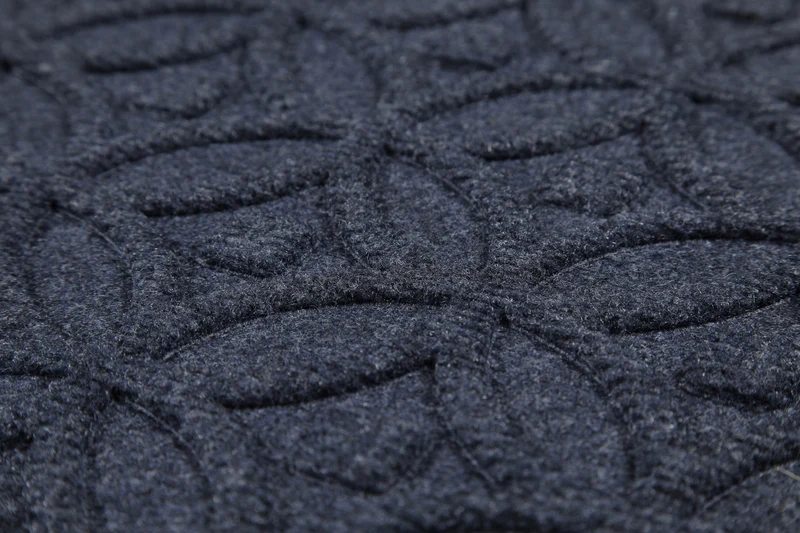 Fußmatte Grau Blau "Midnight Mosaic" WECONhome