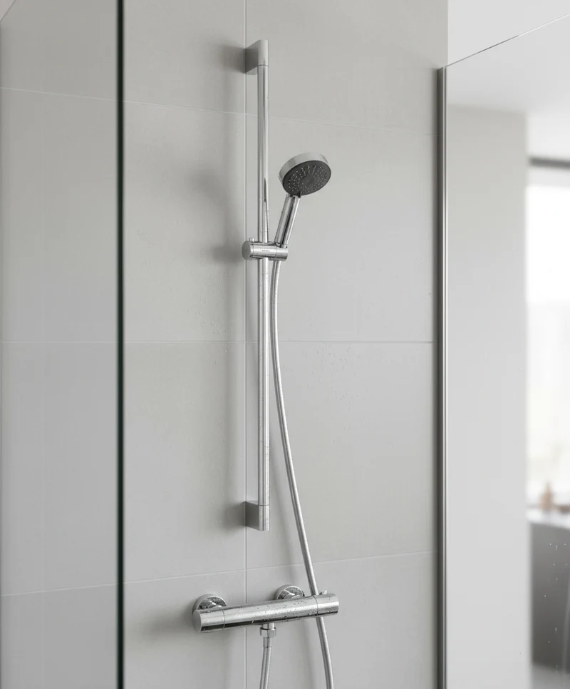 Hansgrohe Brauseset Pulsify 105 3jet Relaxation mit Brausestange 90 cm – Chrom, Art.Nr. PBG1053R90