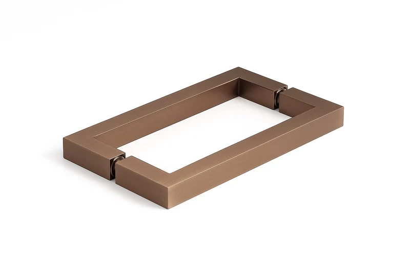 Stangengriff eckig 19×19 mm, 203 mm Lochabstand, 11 Oberflächen, Art.Nr. BELSQ8X8