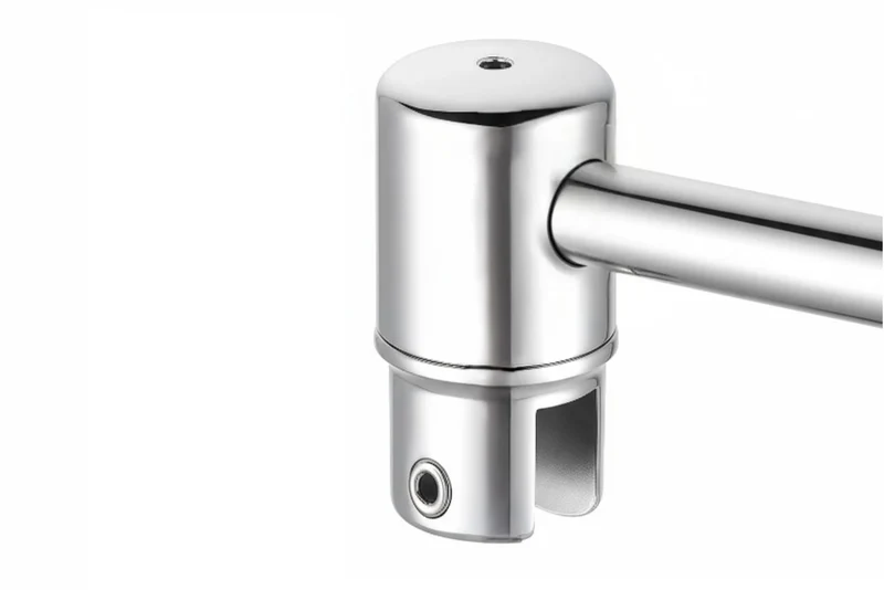 Drehbarer Glashalter – Endstück Ø 19 mm zylindrisch, 8–10 mm Glas, Art.Nr. S4V
