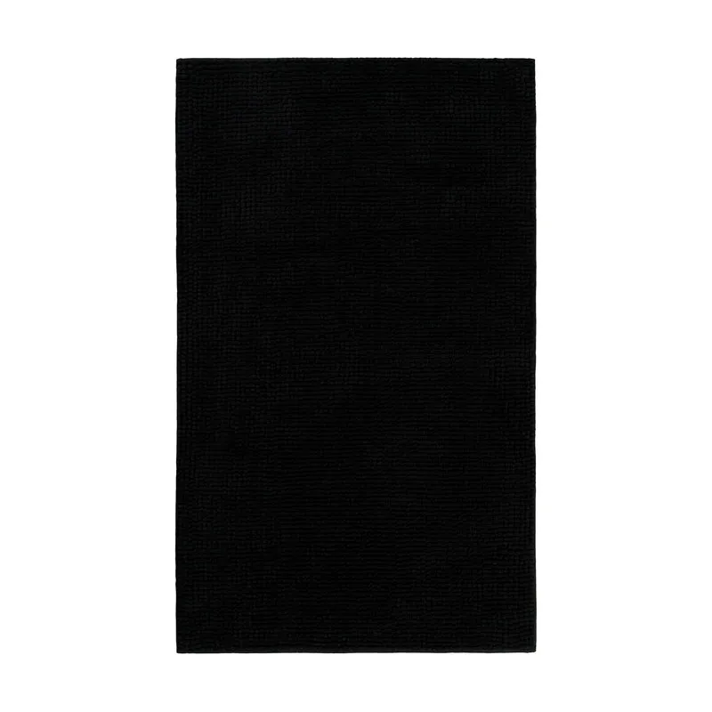 Badteppich Schwarz "Balu" WECONhome Basics