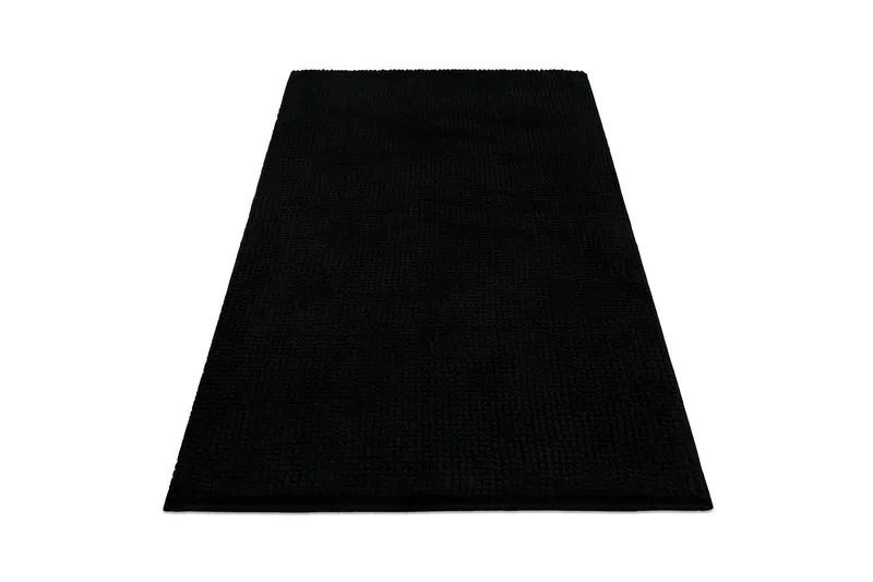 Badteppich Schwarz "Balu" WECONhome Basics