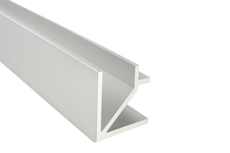 Aluminium-Eckprofil 90° – für 8 mm Glas, 19×19 mm, 240 cm, Art.Nr. SDCP38