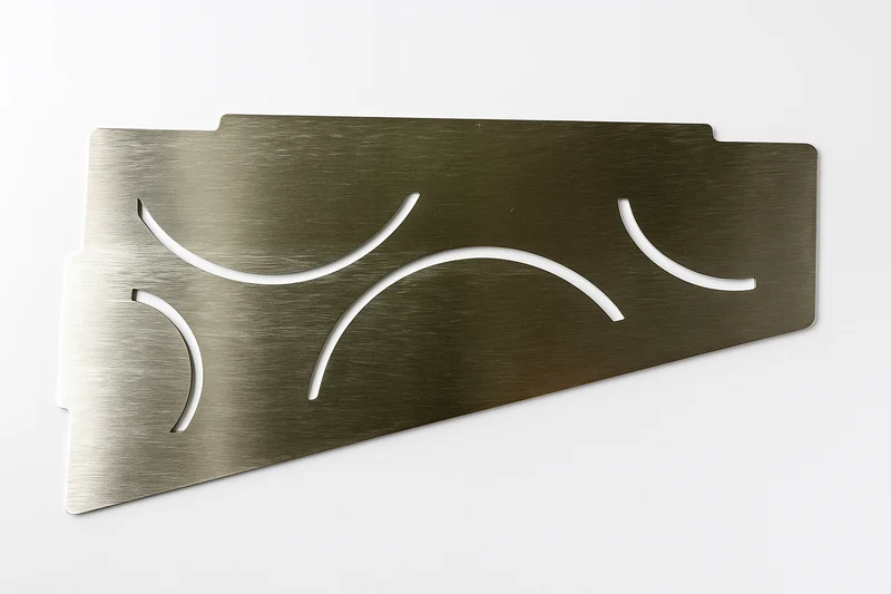 Duschablage Typ Deluxe 280 x 165 mm – Für Einarbeitung in Fliesenfugen, rostfrei