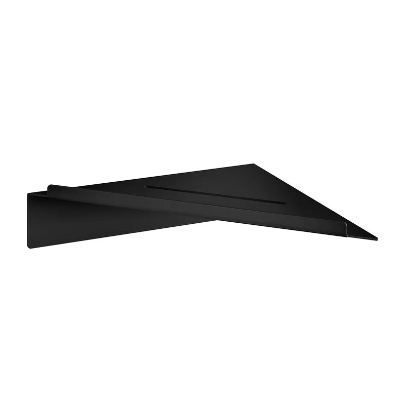 SIDELINE Eckduschregal, selbstklebend an Fliesenwand, Chrom glanz oder Schwarz matt, Art.Nr. 4111