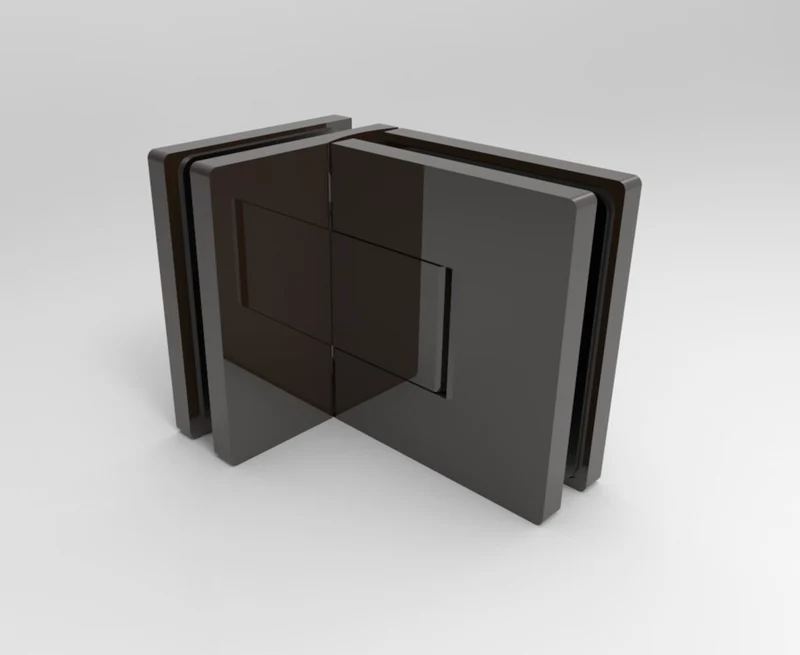 Bellagio Pendeltürband 90° Glas-Glas – 50 kg, 8/10 mm ESG, 11 Oberflächen, Art.Nr. BEL392