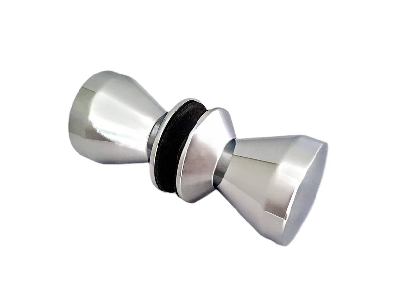 Dusch-Türgriff – Kegelform Ø 38 mm verchromt, ergonomisch barrierefrei, Art.Nr. 0510