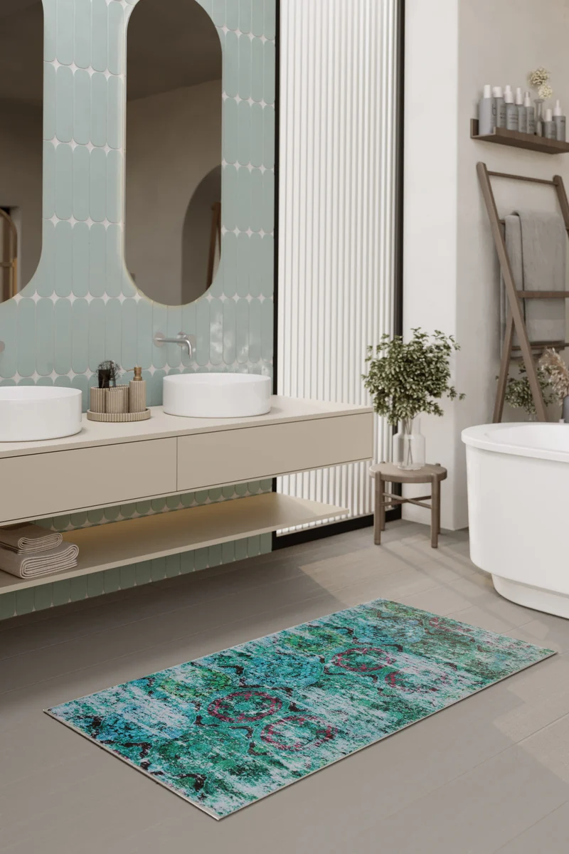 Badteppich Türkis "Beach Front" WECONhome