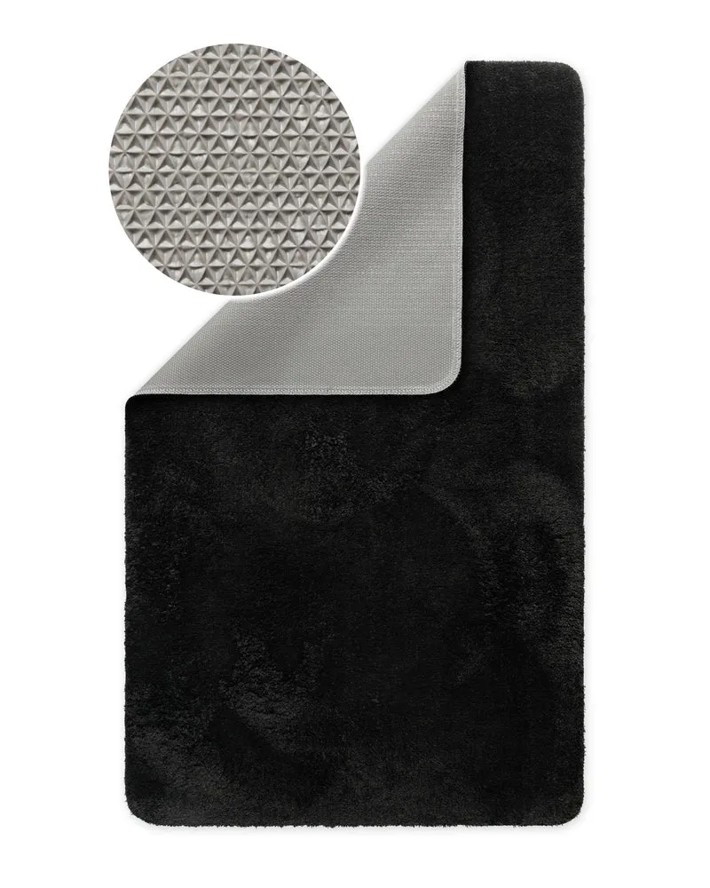 Badteppich Schwarz "Joris" WECONhome Basics