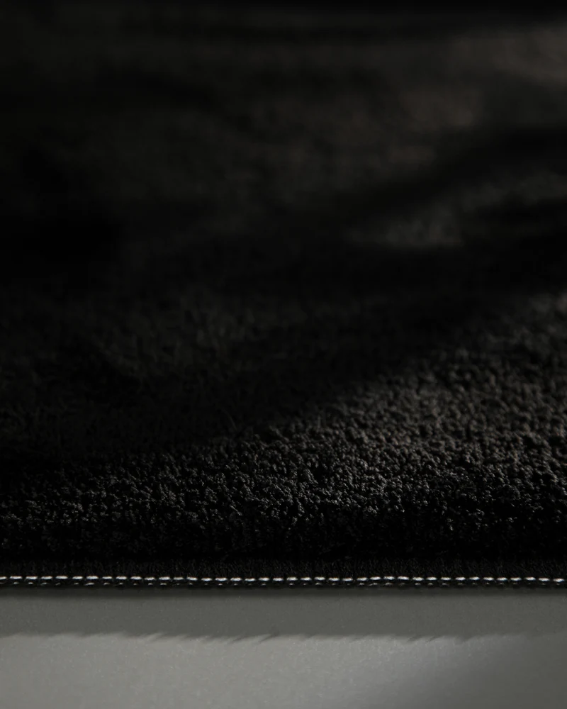 Badteppich Schwarz "Joris" WECONhome Basics