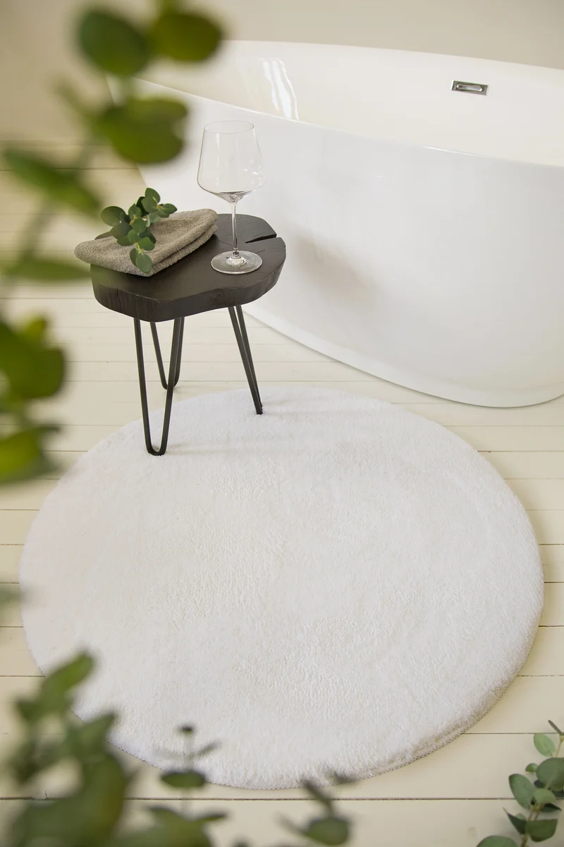 Badteppich Weiß "Joris" WECONhome Basics