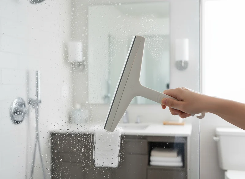 Duschabzieher Riva – weiche Abziehlippe für streifenfreies Glas, Made in Germany