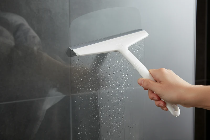Duschabzieher Riva – weiche Abziehlippe für streifenfreies Glas, Made in Germany