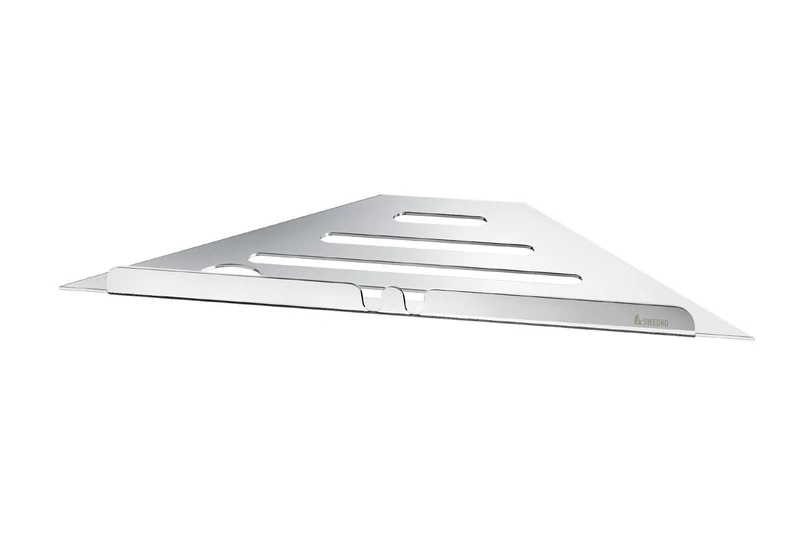 Smedbo Sideline Eckregal zum Einfliesen 200 x 200 mm – 2 Oberflächen, Art.Nr. DK3060