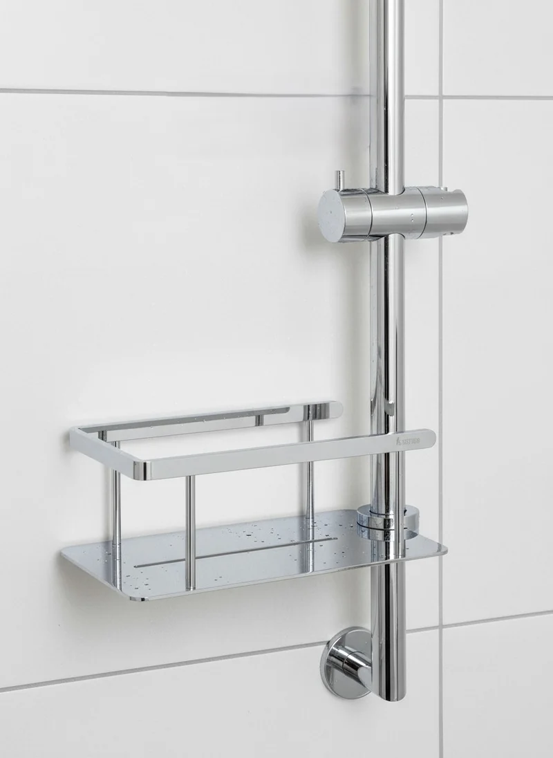 Smedbo Sideline Duschkorb – 200 × 110 mm für Brausestange, 2 Farben, Art.Nr. DK3008