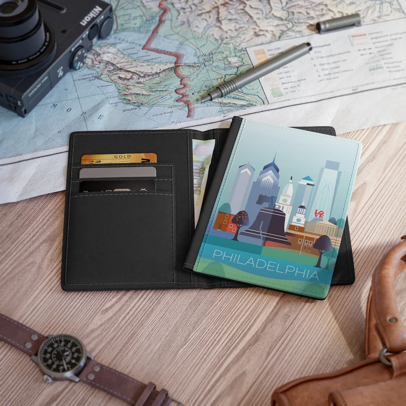 PHILADELPHIA PASSPORT COVER