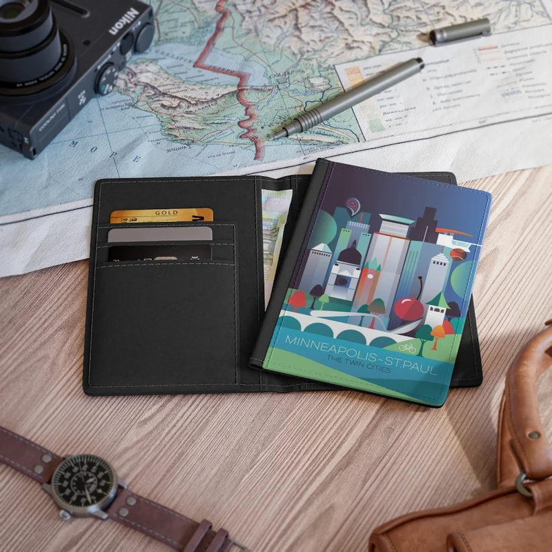 MINNEAPOLIS-ST PAUL PASSPORT COVER