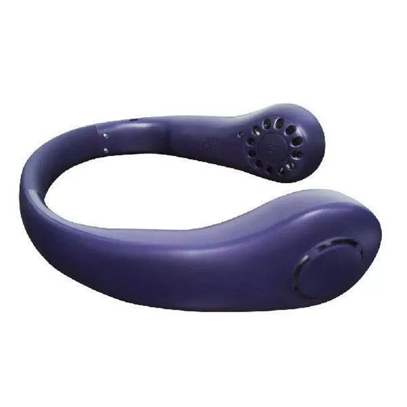 Unisex en størrelse ergonomisk U-formet bærbar nakke kjøleventilator med bladløs luftstrøm Luvikno