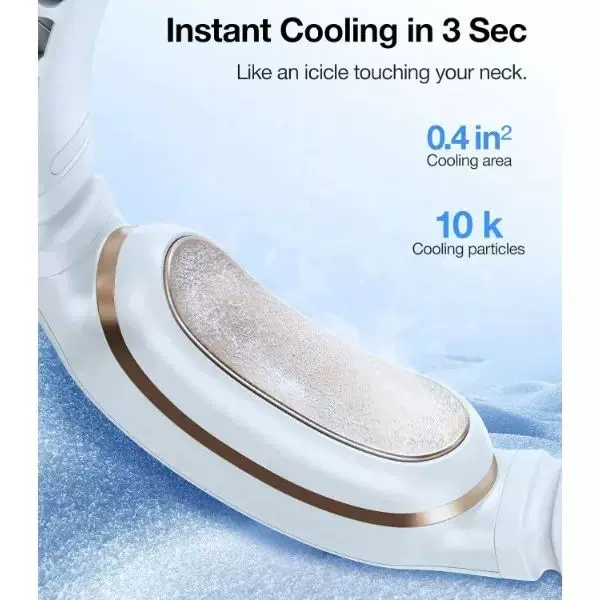 Unisex en størrelse ergonomisk bladeless nakke luftkjøler med justerbare turbinnedkjølere Luvikno