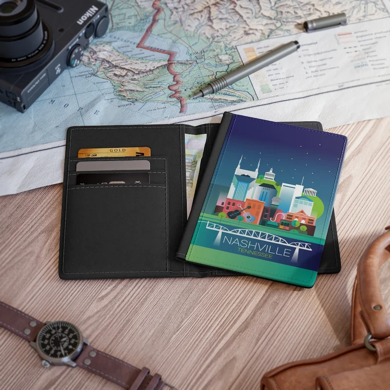 NASHVILLE PASSPORT COVER