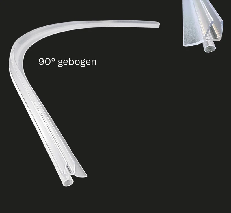 Gebogene Duschdichtung – Schlauch Viertelkreis, 13–16 mm, Art.Nr. 5141.550