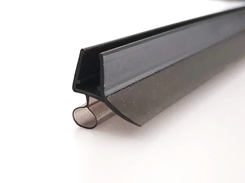 Schwarze Schlauchdichtung – Abtropfleiste, 12–15 mm, Art.Nr. 5141-B