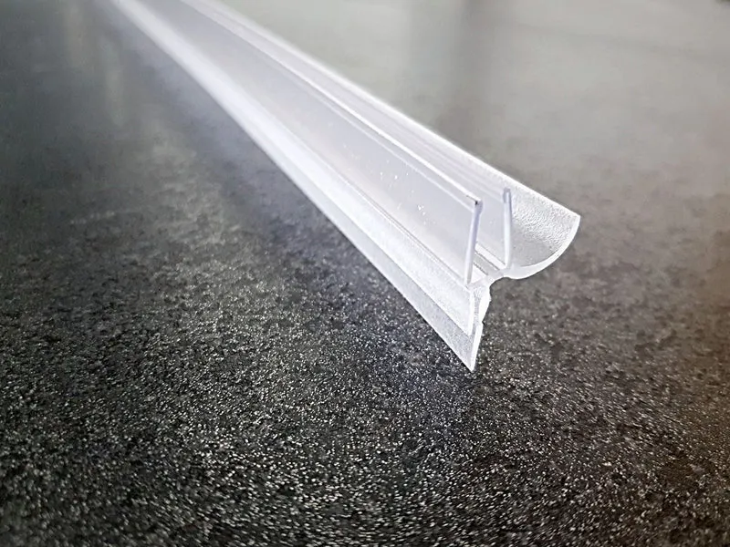 Duschdichtung unten für 5 mm Glas, passend für Kermi Liga, Rinnenform, 98,5 cm, Art.Nr. 4612