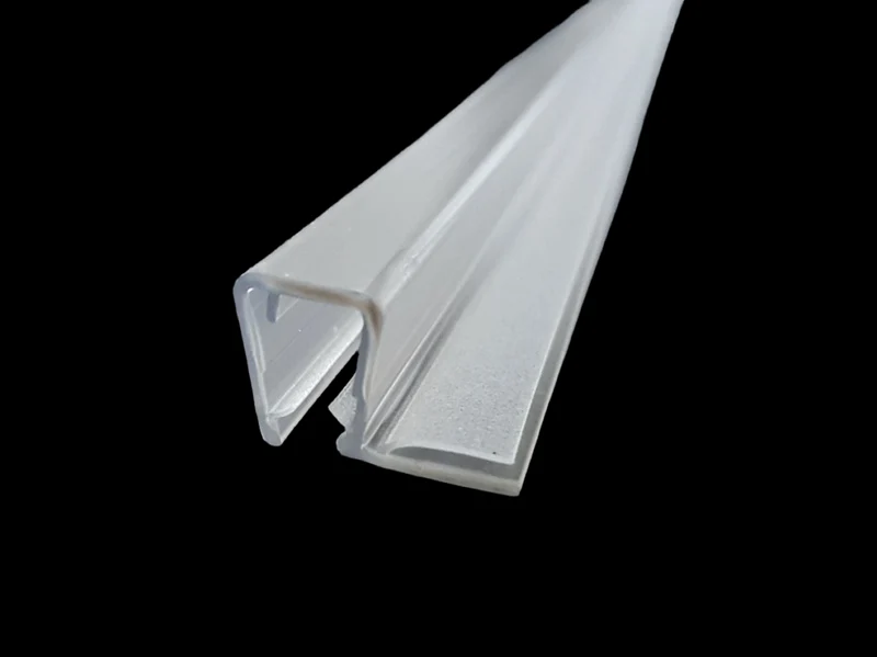 Anschlagdichtung – Glas-Glas 90°, ohne Magnet, 4–8 mm, Art.Nr. 5050