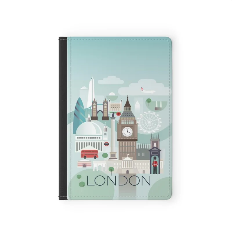 LONDON PASSPORT COVER