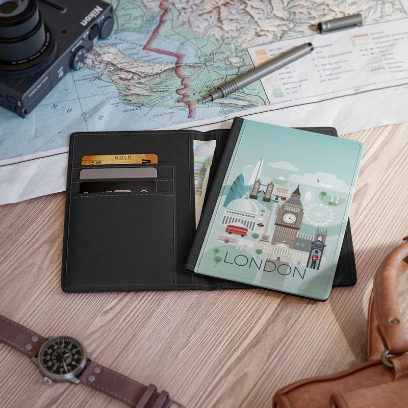LONDON PASSPORT COVER