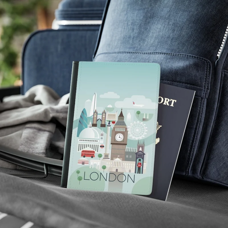 LONDON PASSPORT COVER