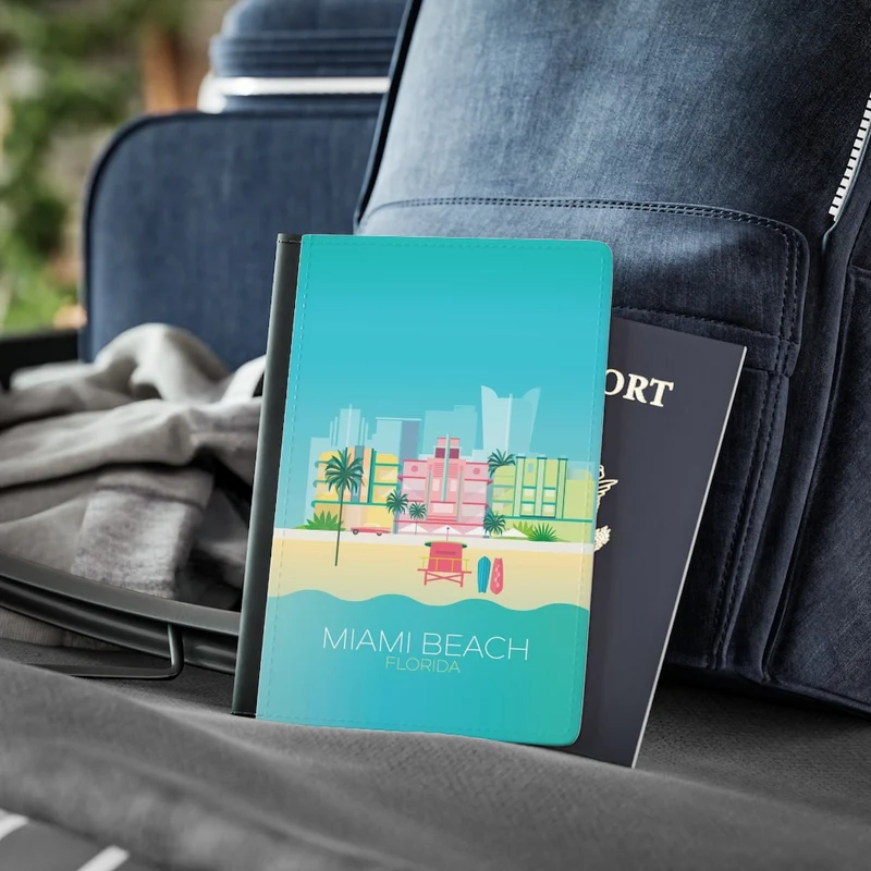 MIAMI PASSPORT COVER