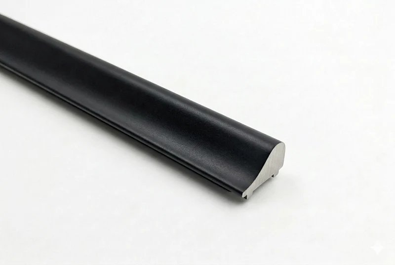 Schwallprofil – Metall Vollmaterial 15 × 9 mm, 100–240 cm, Art.Nr. S1L