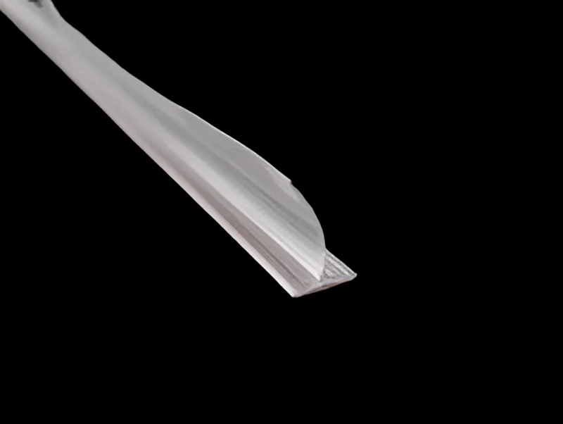 Vinyldichtung – selbstklebend T-Abstreifer, 10–12 mm, Art.Nr. SDTWT2