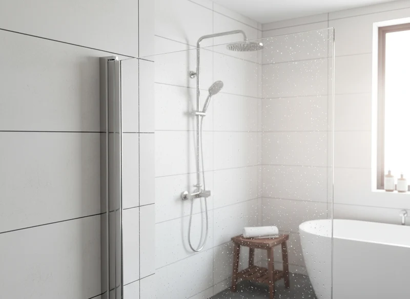 Drehbares Wandprofil Emily Hebe-Senk (Profilset ohne Glas) – für 6 mm ESG, 180° Pendeltür, in 4 Oberflächen, Art.Nr. 41.0901