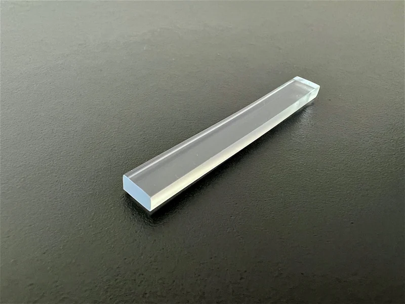 Transparente Unterlagen für rahmenlose Glasduschen – 6 × 51 mm