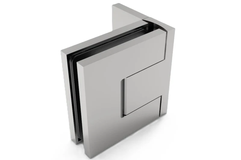 Bellagio Pendeltürband 90° Glas-Wand – 50 kg, 8/10 mm ESG, 11 Oberflächen, Art.Nr. BEL344