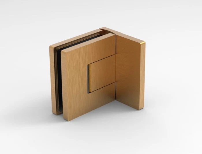 Bellagio Pendeltürband 90° Glas-Wand – 50 kg, 8/10 mm ESG, 11 Oberflächen, Art.Nr. BEL344