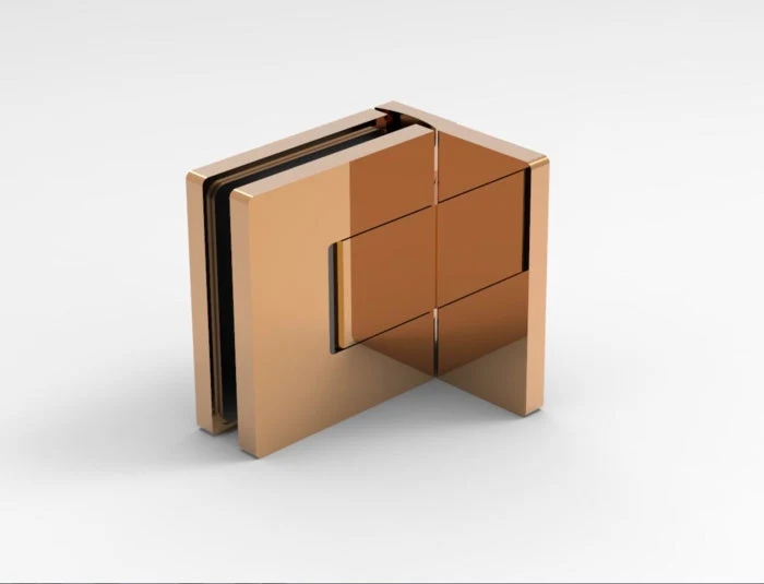 Bellagio Pendeltürband 90° Glas-Wand – 50 kg, 8/10 mm ESG, 11 Oberflächen, Art.Nr. BEL344