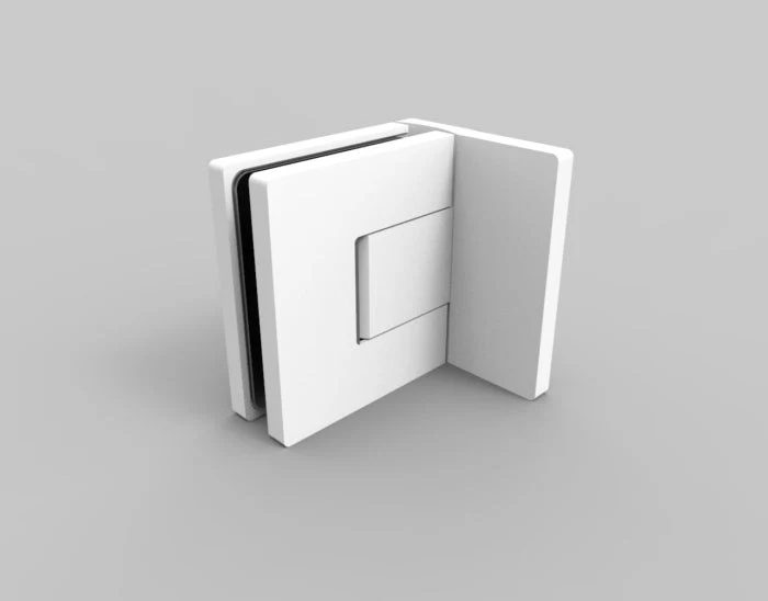 Bellagio Pendeltürband 90° Glas-Wand – 50 kg, 8/10 mm ESG, 11 Oberflächen, Art.Nr. BEL344