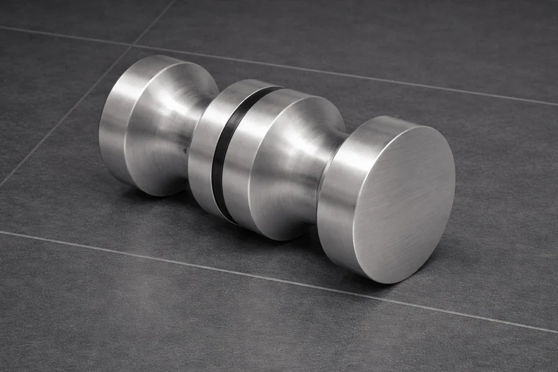 Dusch-Türgriff – rund Ø 30 mm Messing, 6–12 mm Glas, 11 Oberflächen, Art.Nr. EUSDK1
