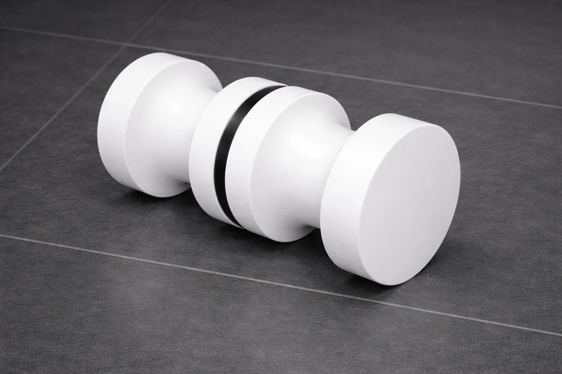 Dusch-Türgriff – rund Ø 30 mm Messing, 6–12 mm Glas, 11 Oberflächen, Art.Nr. EUSDK1
