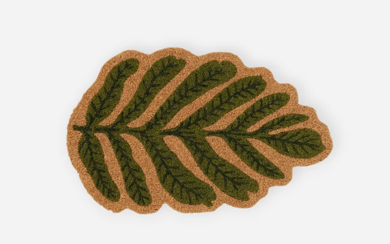 Fußmatte Blatt