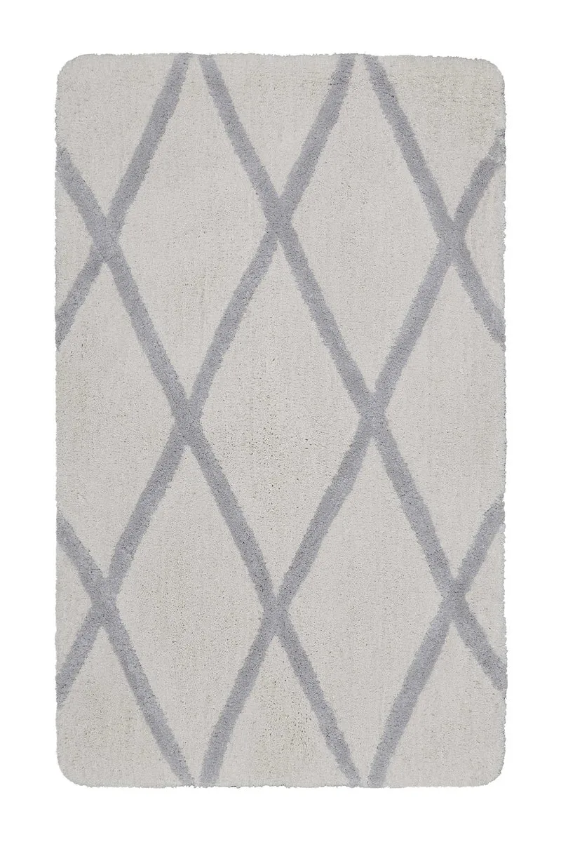 Badteppich Beige Grau "San Bosa" Homie Living