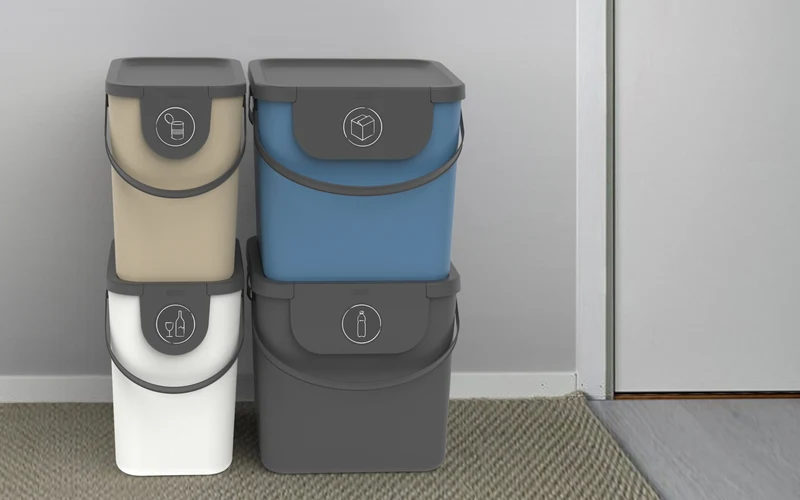 Recycling Müllsystem Albula